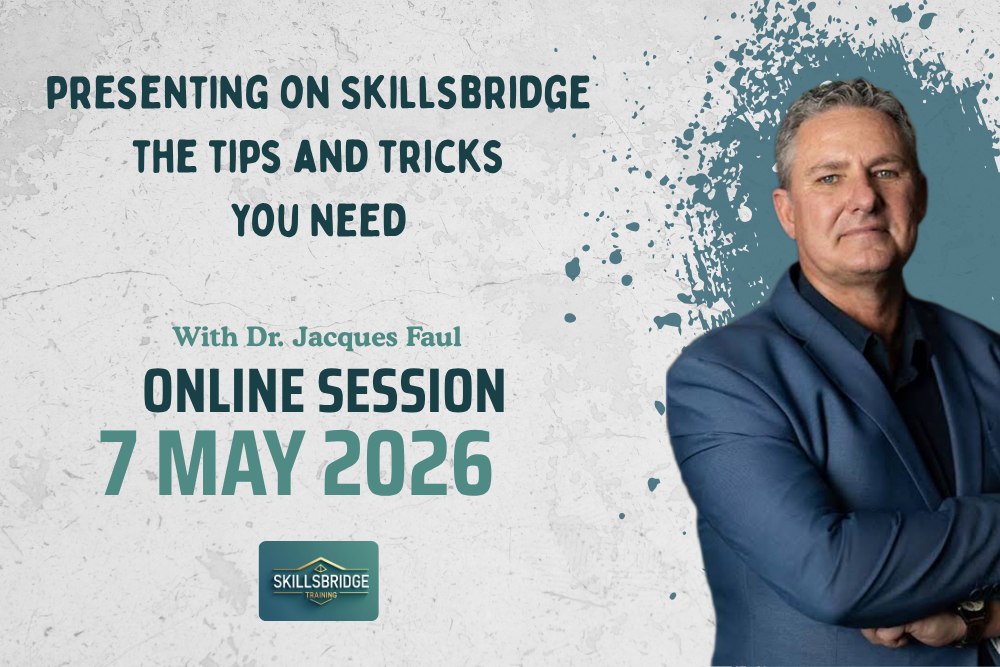 Presenting on SkillsBridge the tips and tricks you need.